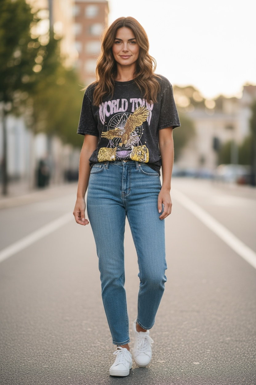 Zutter World Tour Eagle  Tee