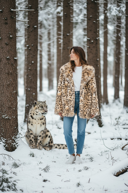 To The Way Faux Fur Jacket