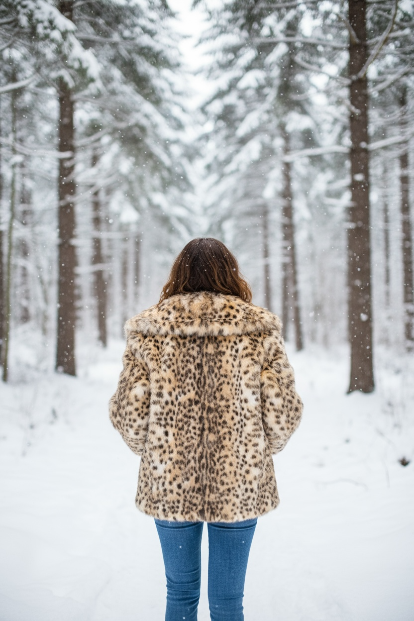 To The Way Faux Fur Jacket
