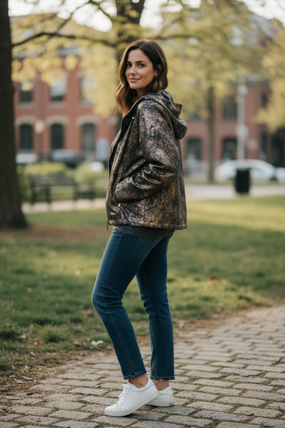 Made In Italy Gold/Black Jacket