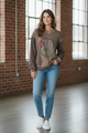 I Love Linen Peace Sweatshirt