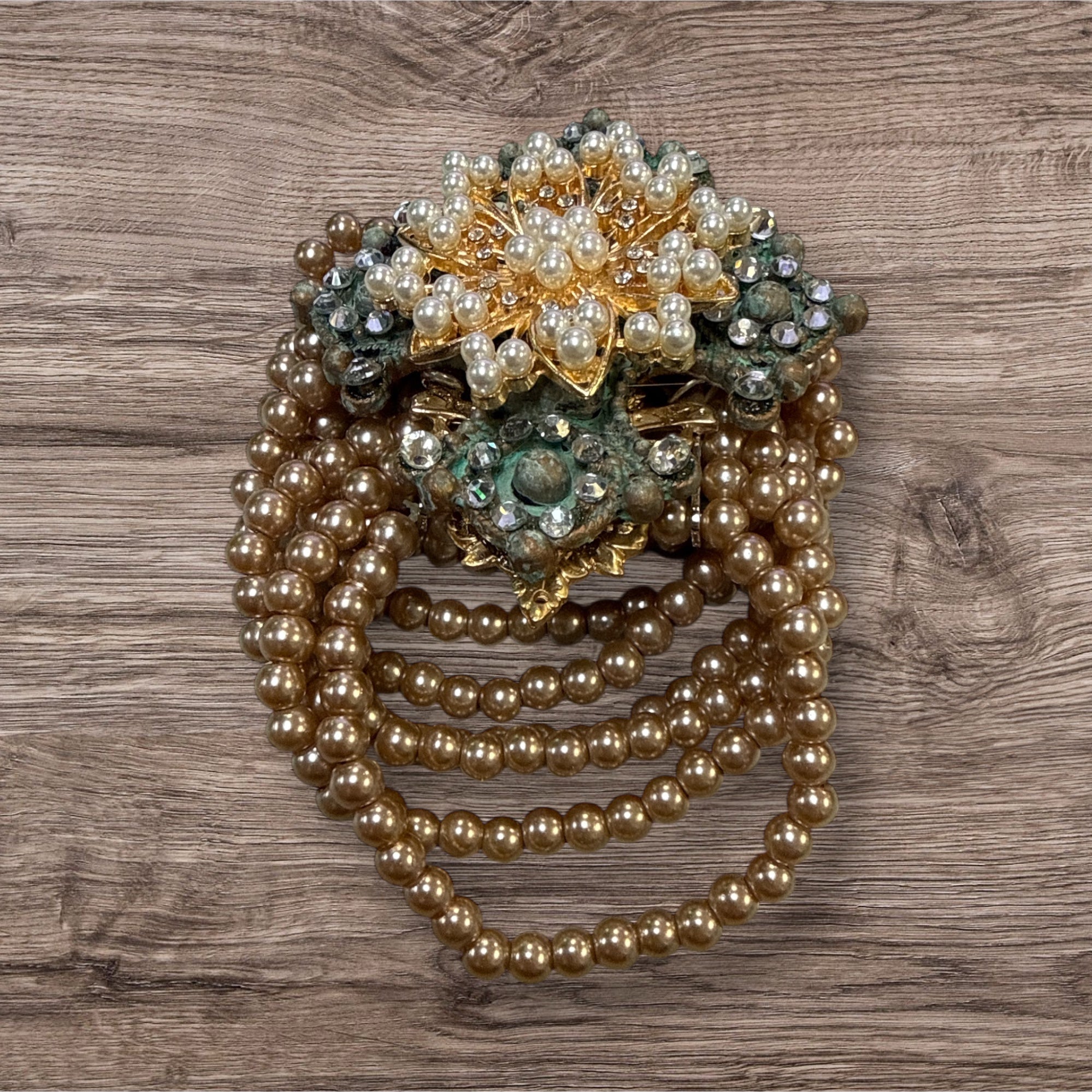 A Rare Bird Pearl Blue Braclest