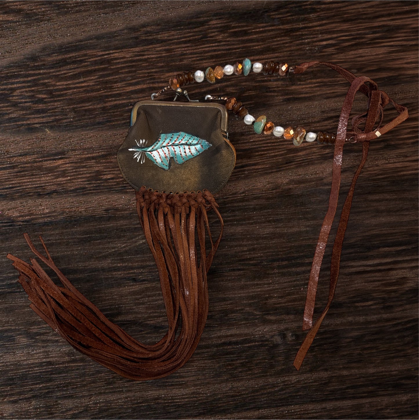 A Rare Bird One Of A Kind Coin Purs Neckless