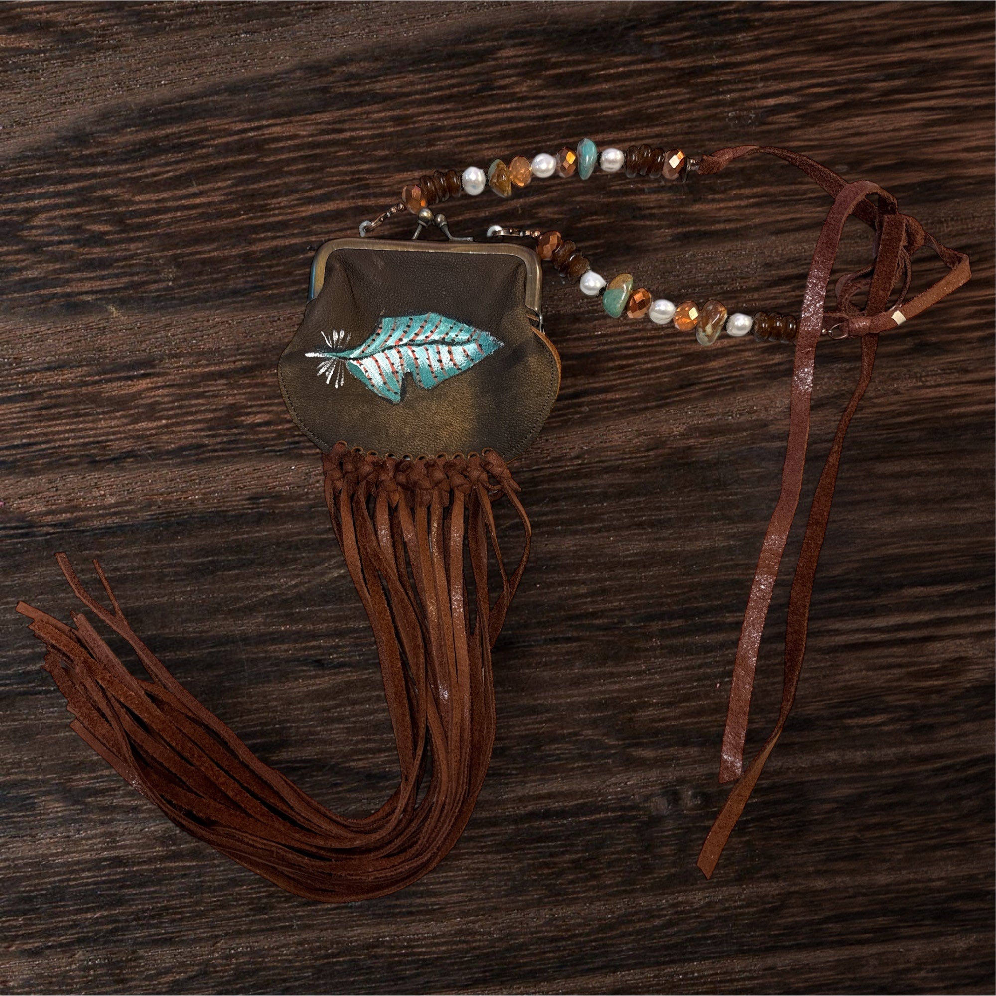 A Rare Bird One Of A Kind Coin Purs Neckless