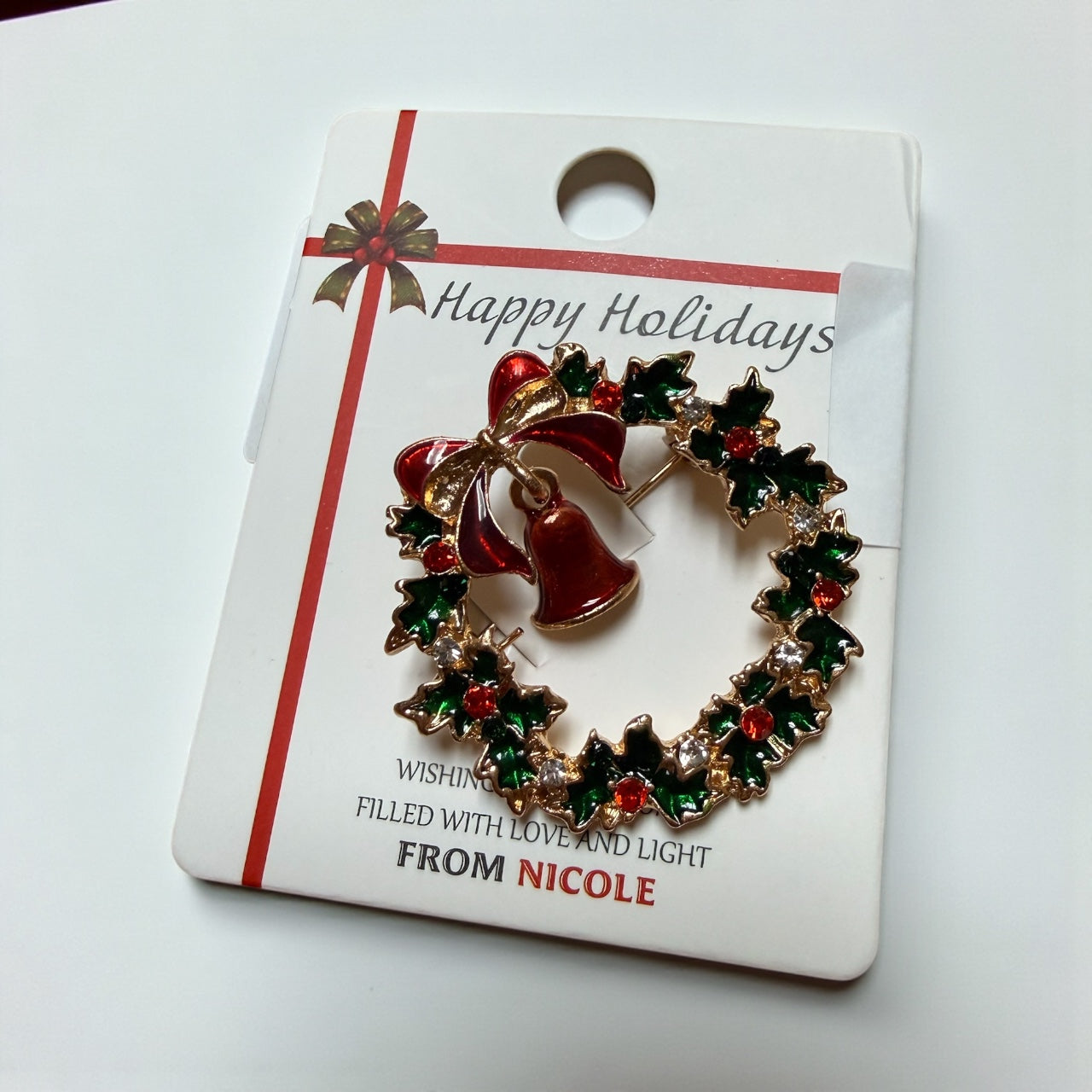 Holiday Brooches