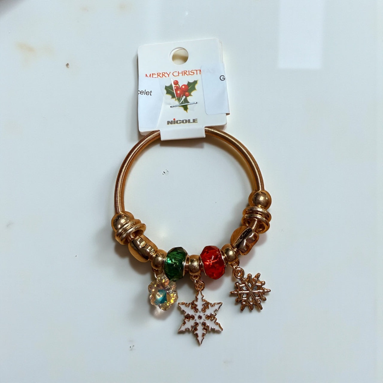 SnowFlake Strech Bracelet