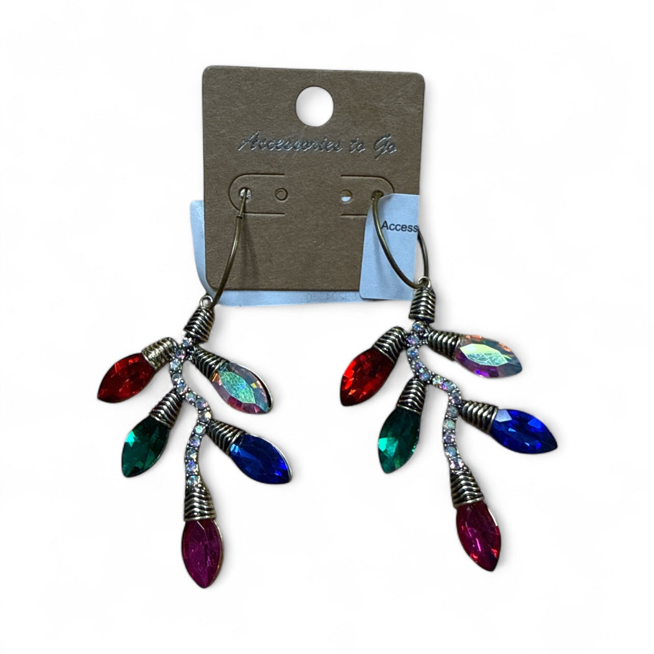 Accessories To Go holiday Light Dangle earrings