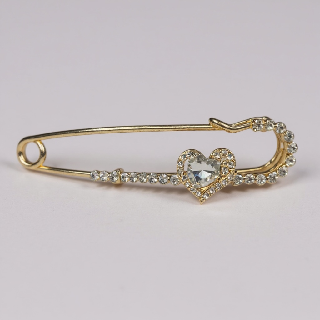 Pin Heart Brooches