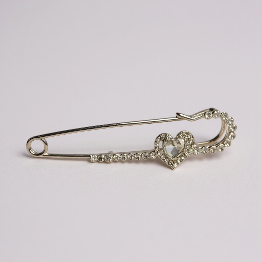 Pin Heart Brooches