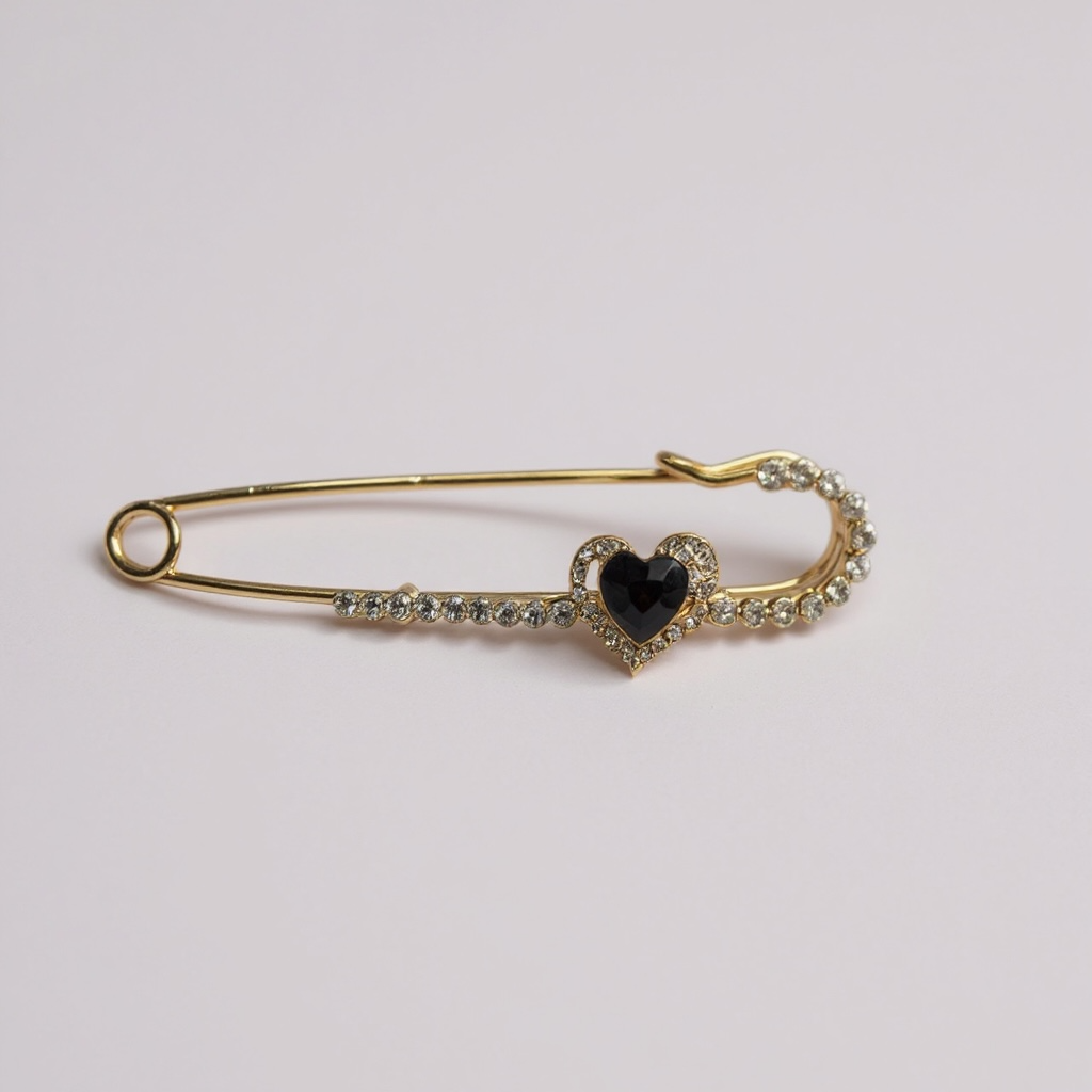 Pin Heart Brooches