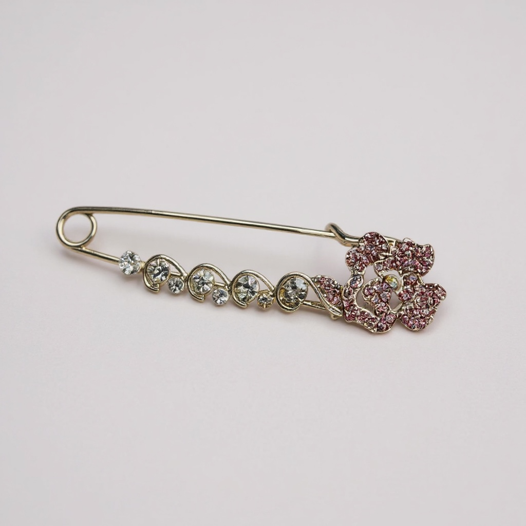 Pin Flower Brooch
