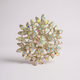 Crystal Burst Brooch
