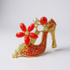 Golden Heel Brooch