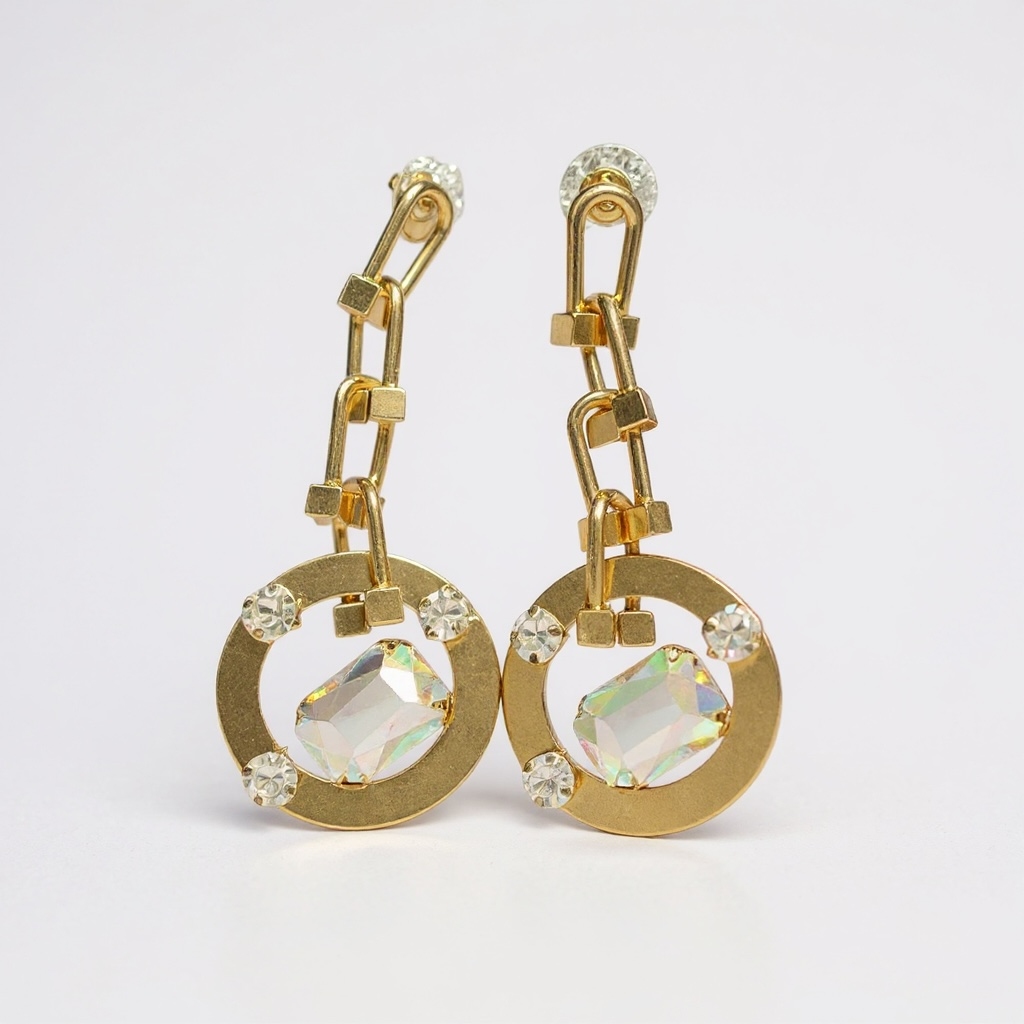 Accessories to go Chain bling Earrings