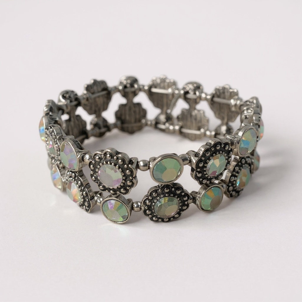 Accessories To Go  Silver Bling Bracelet