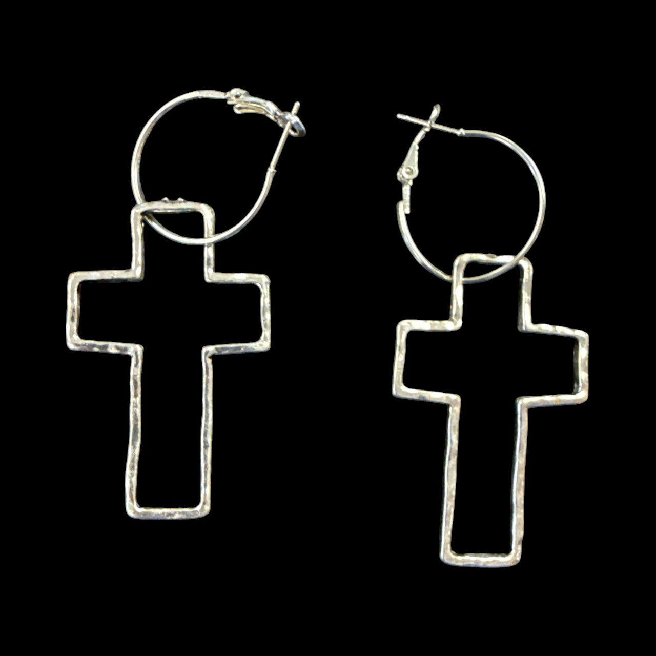 Accessories to go Cross Dangle Earrings