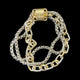 Accsessories To Go Multi Chain Snap Bracelet