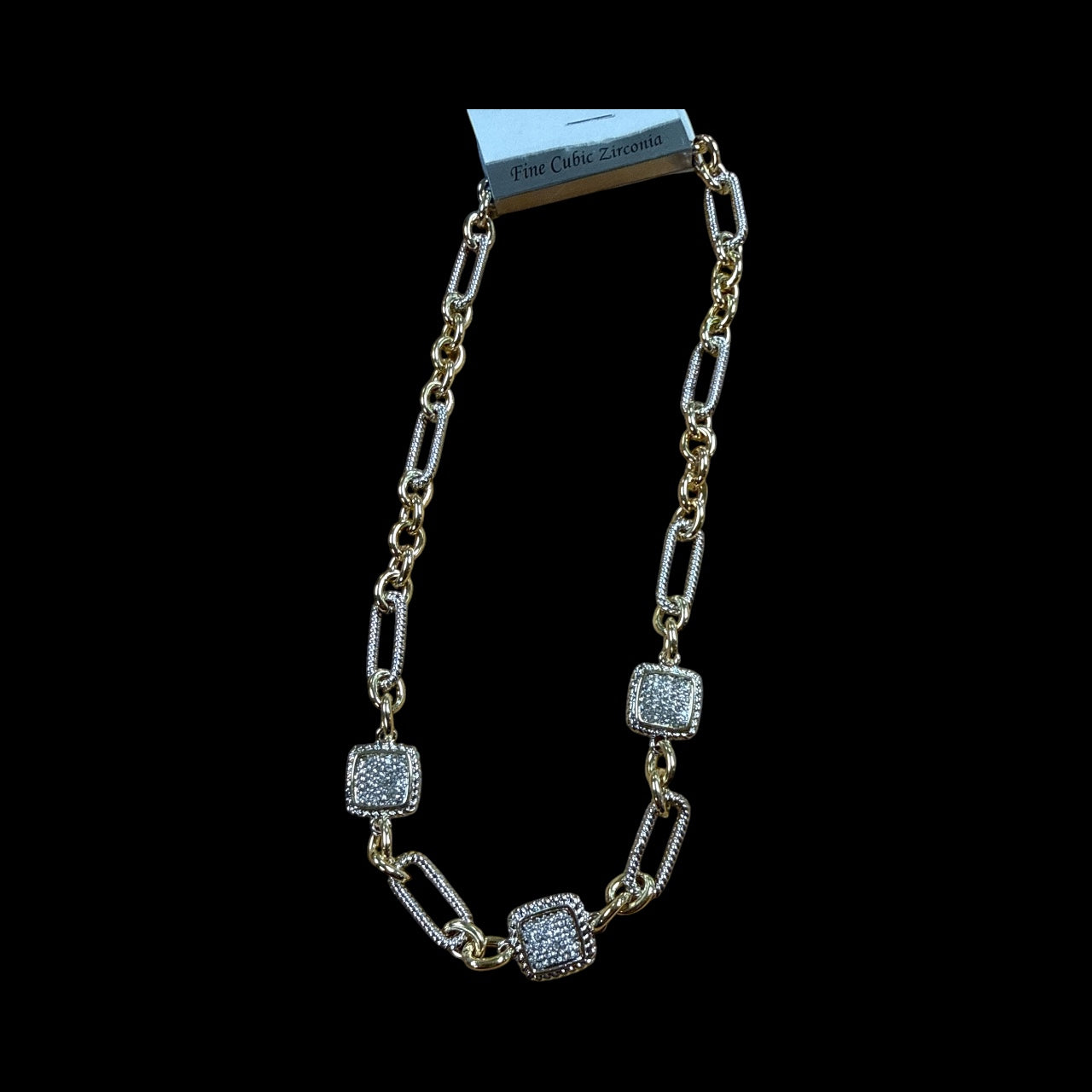 Accessoires to Go Gold Crystal Necklace