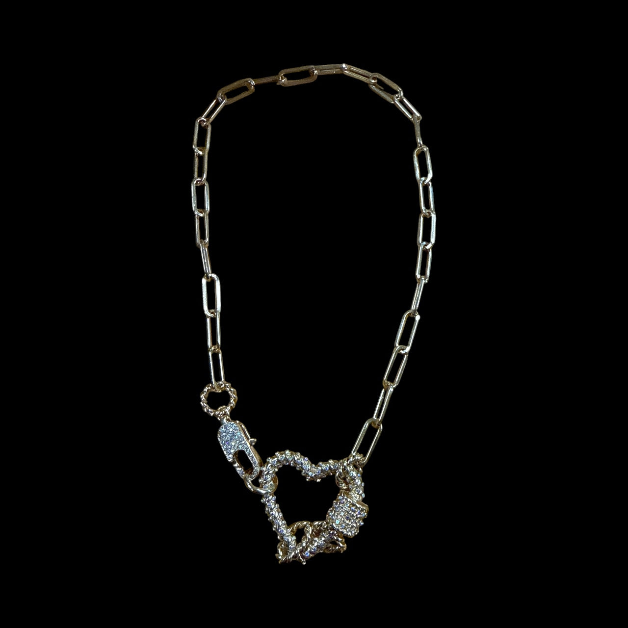 Accessoiries TO Go chain Heart Necklace