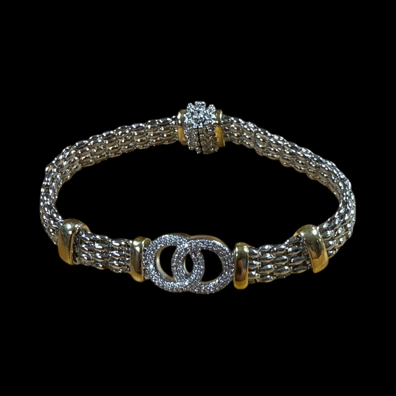 Accessoires to GO Small Silver Infinity Bracelet