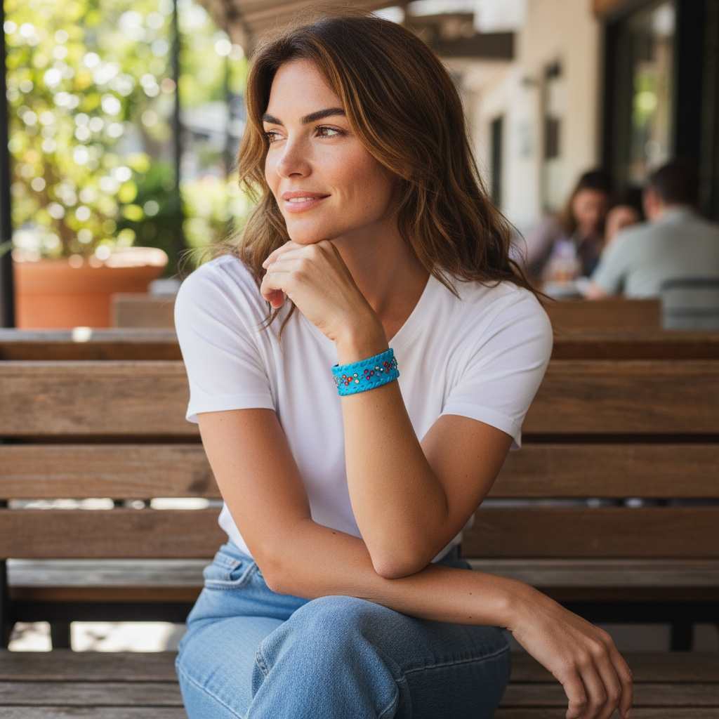 Kertman Snap Leather Bracelet