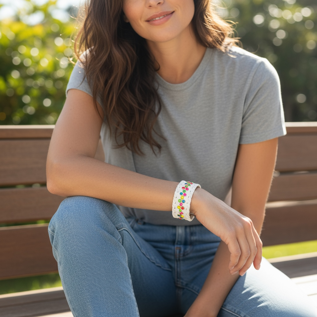 Kertman Snap Leather Bracelet