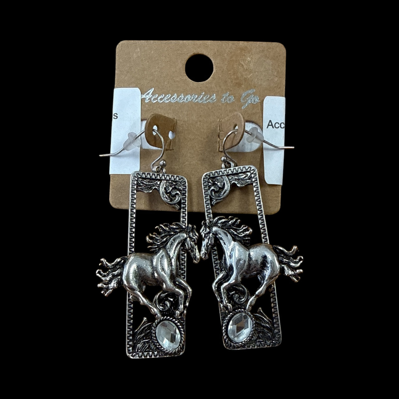Accessories to Go Horse Dangle Earrings