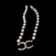 Accessories To GO Pearl Horse Shoe Necklace