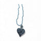 Accessories to Go Silver textared Pearl Heart