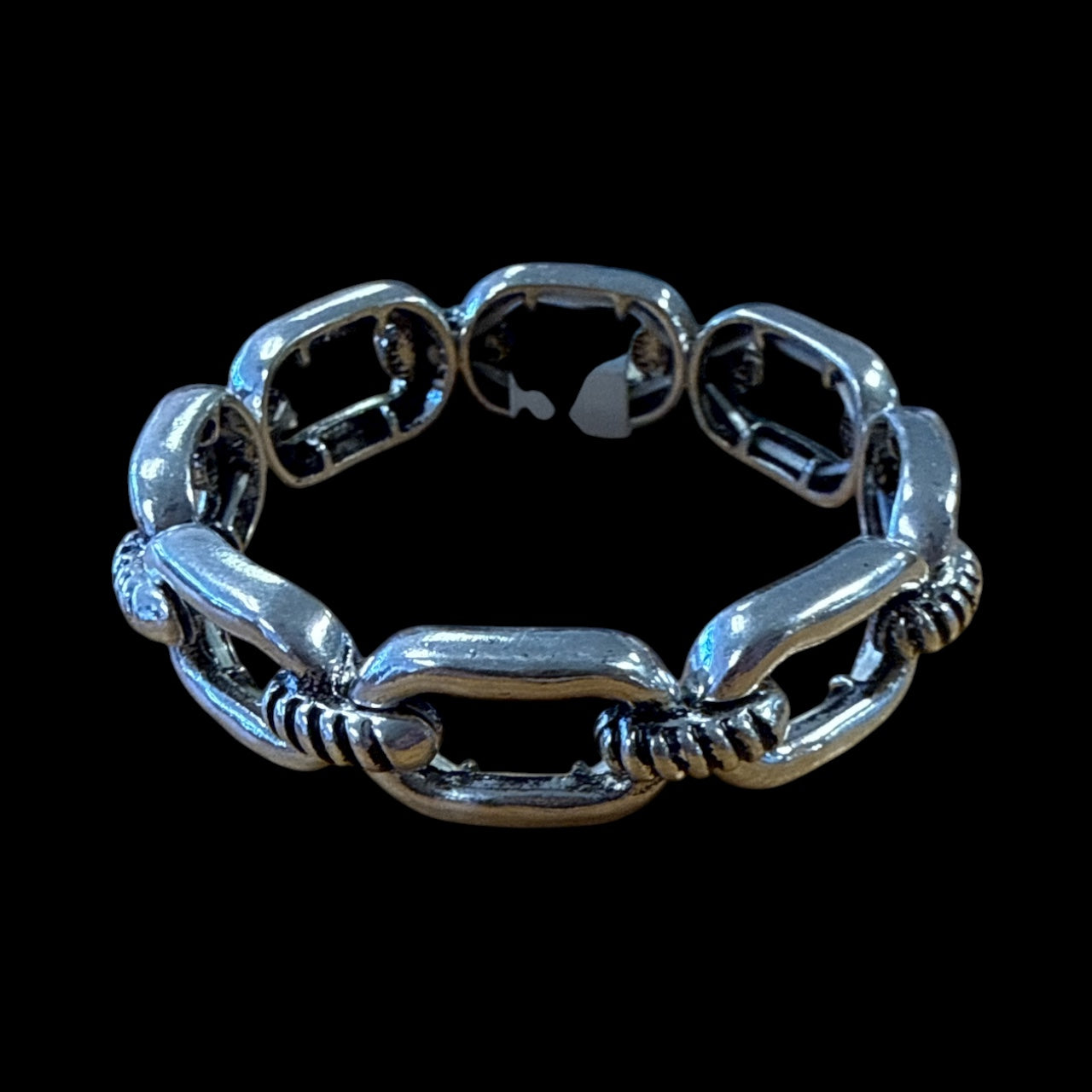 Accessories To Go Chain Link Stretch Bracelet