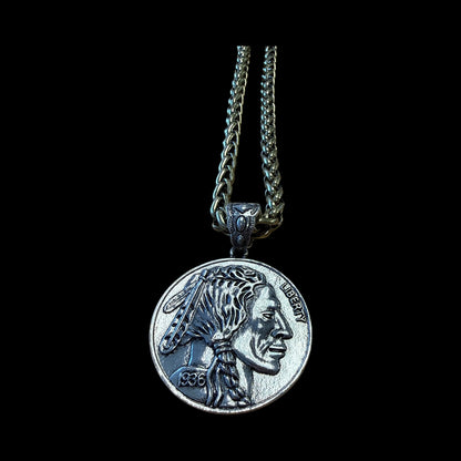 Accessories to go Big Indian Coin Necklace