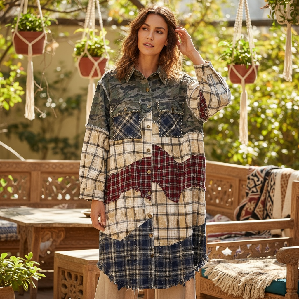 Pol Camo Multi Palid Duster