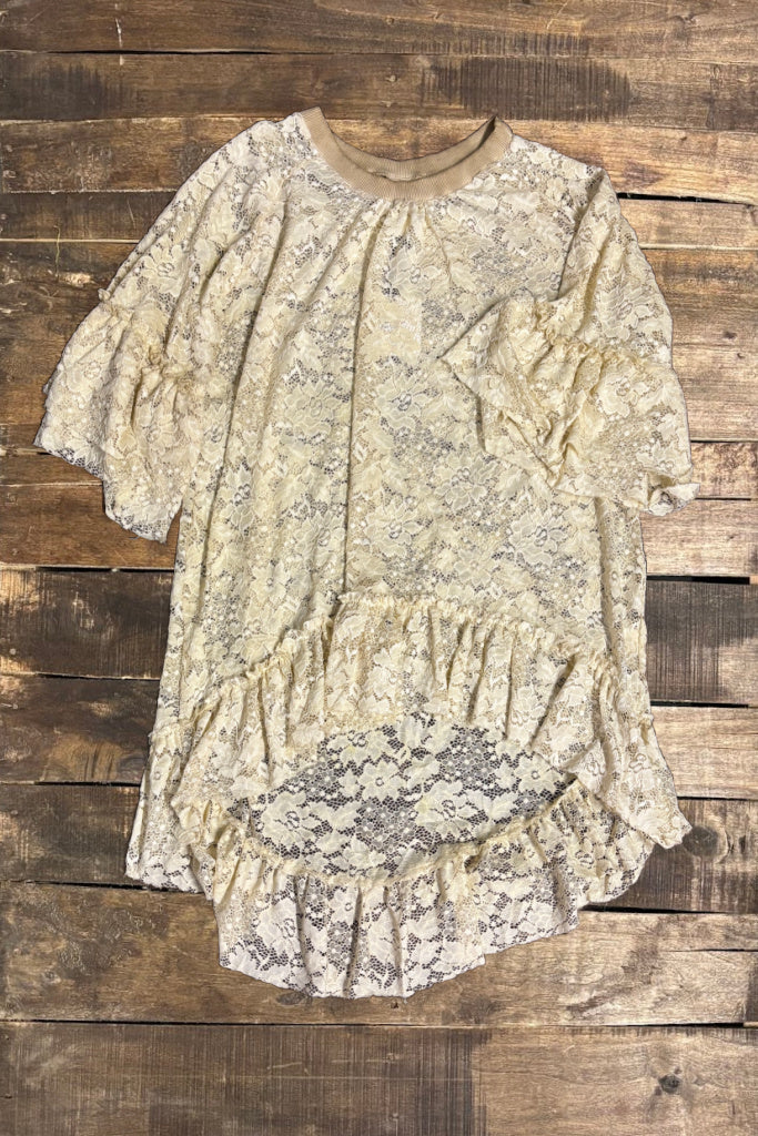 Jaded gypsy Layered in time tunic