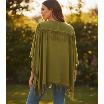 Dari Open Jacket with Frills