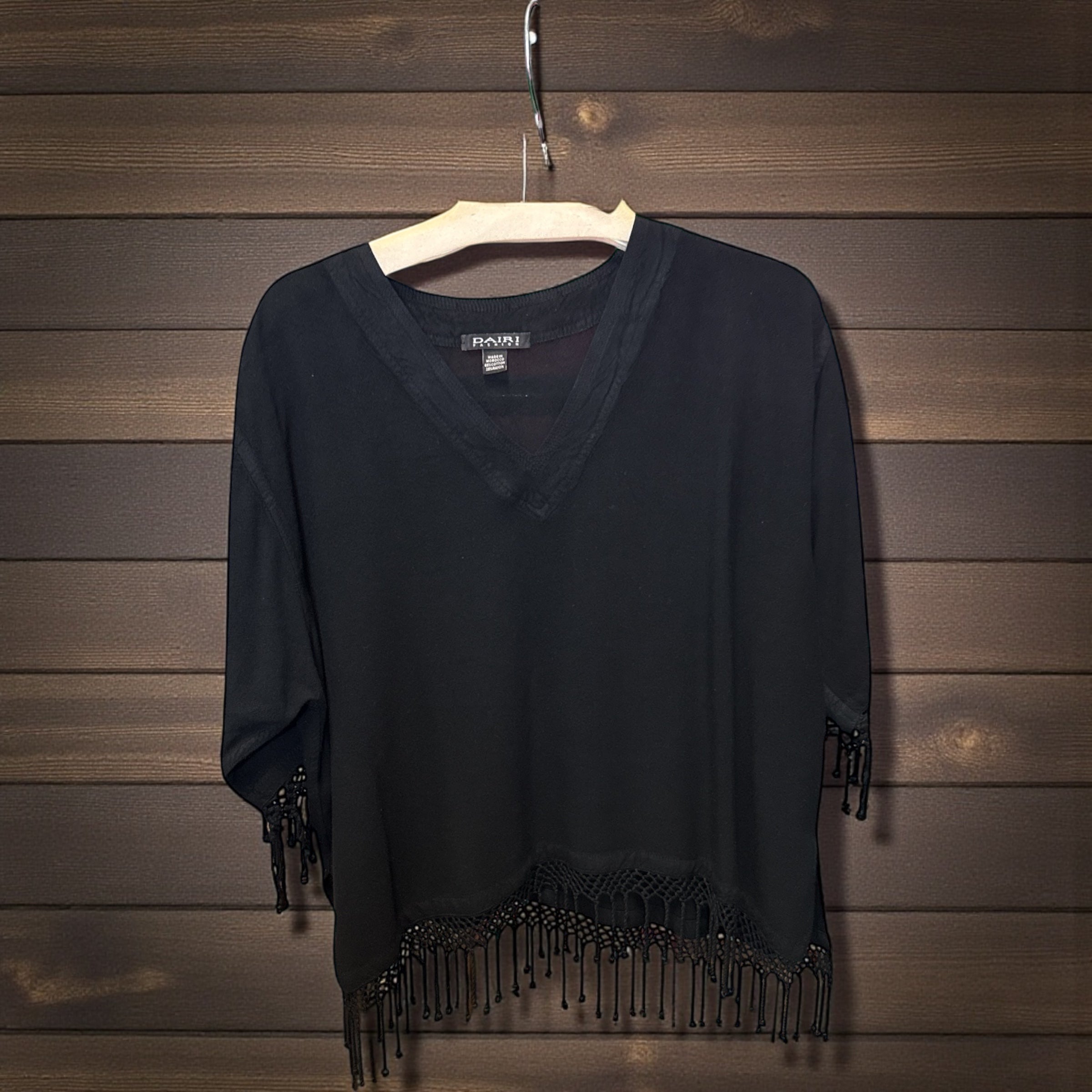 DAIRI SOLID V-NECK TUNIC