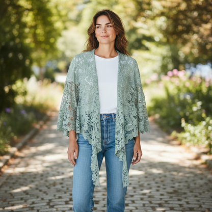 A Rare Bird Crochet Butterfly Throw