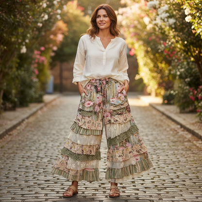 A Rare Bird Butterfly Ruffle Pant