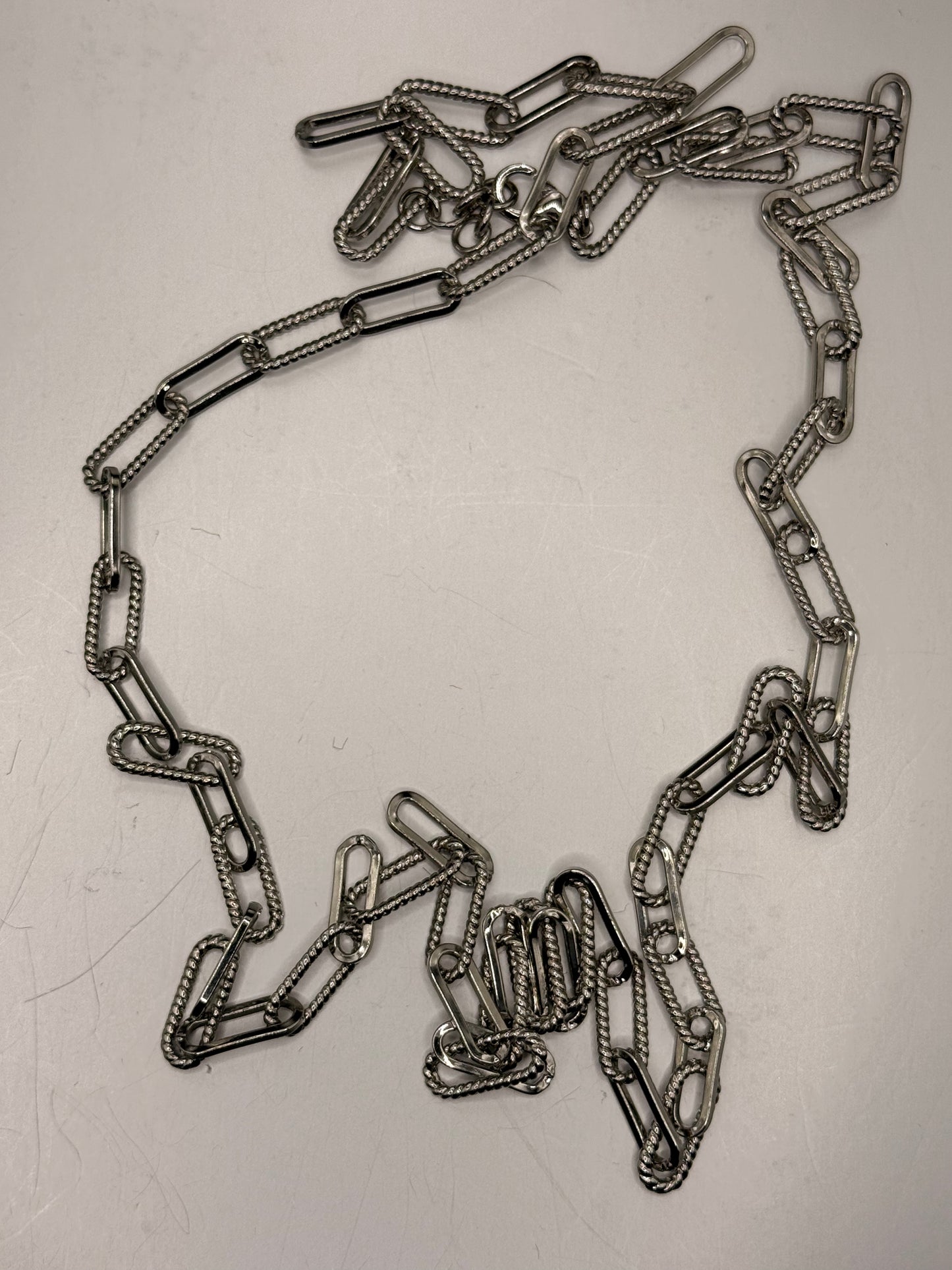 Alice Paper Clip Chain Necklace