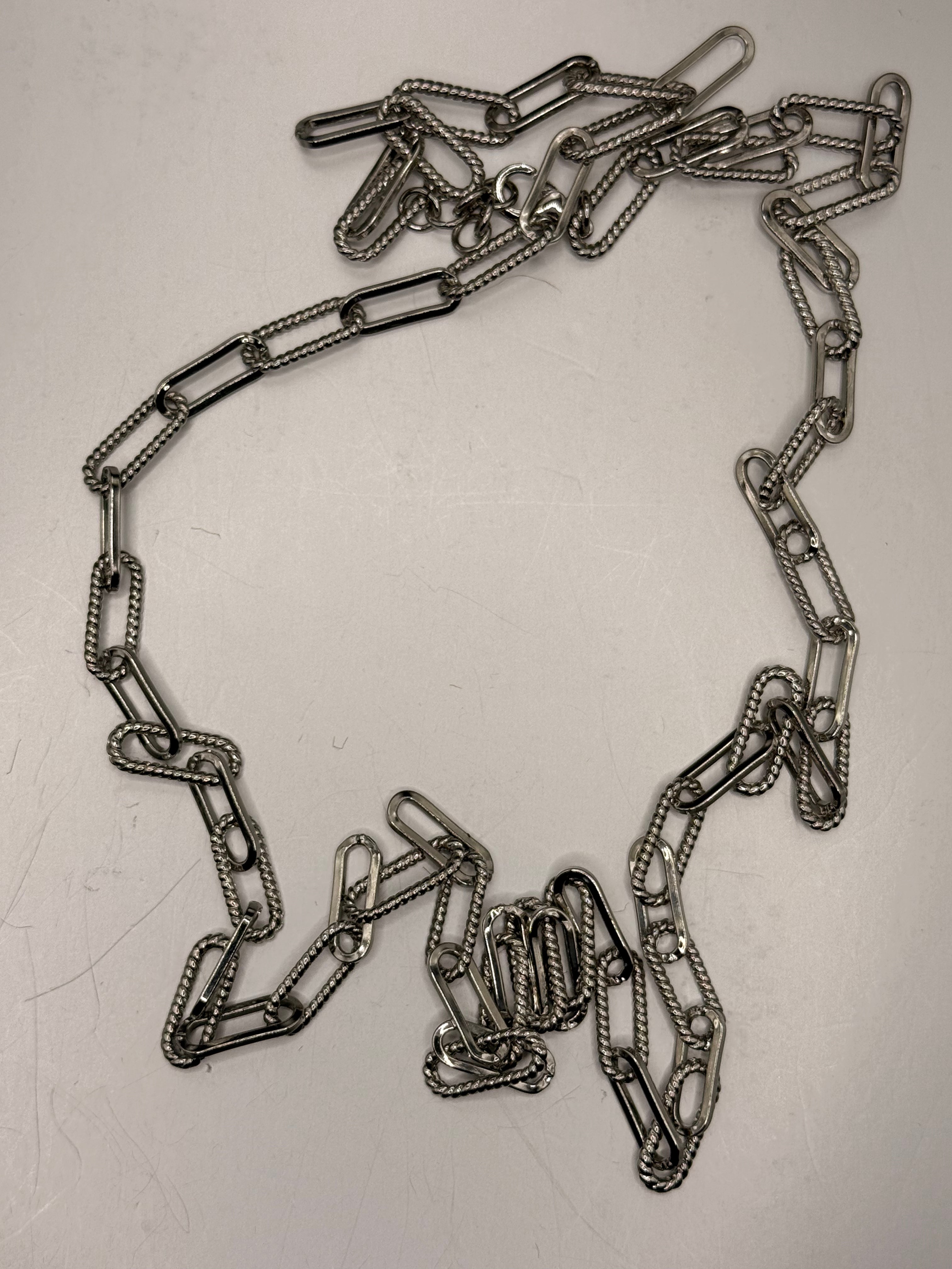 Alice Paper Clip Chain Necklace