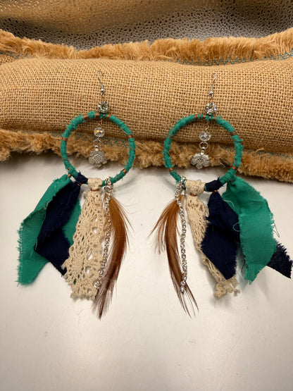 A Rare Bird Dream Reel Earrings
