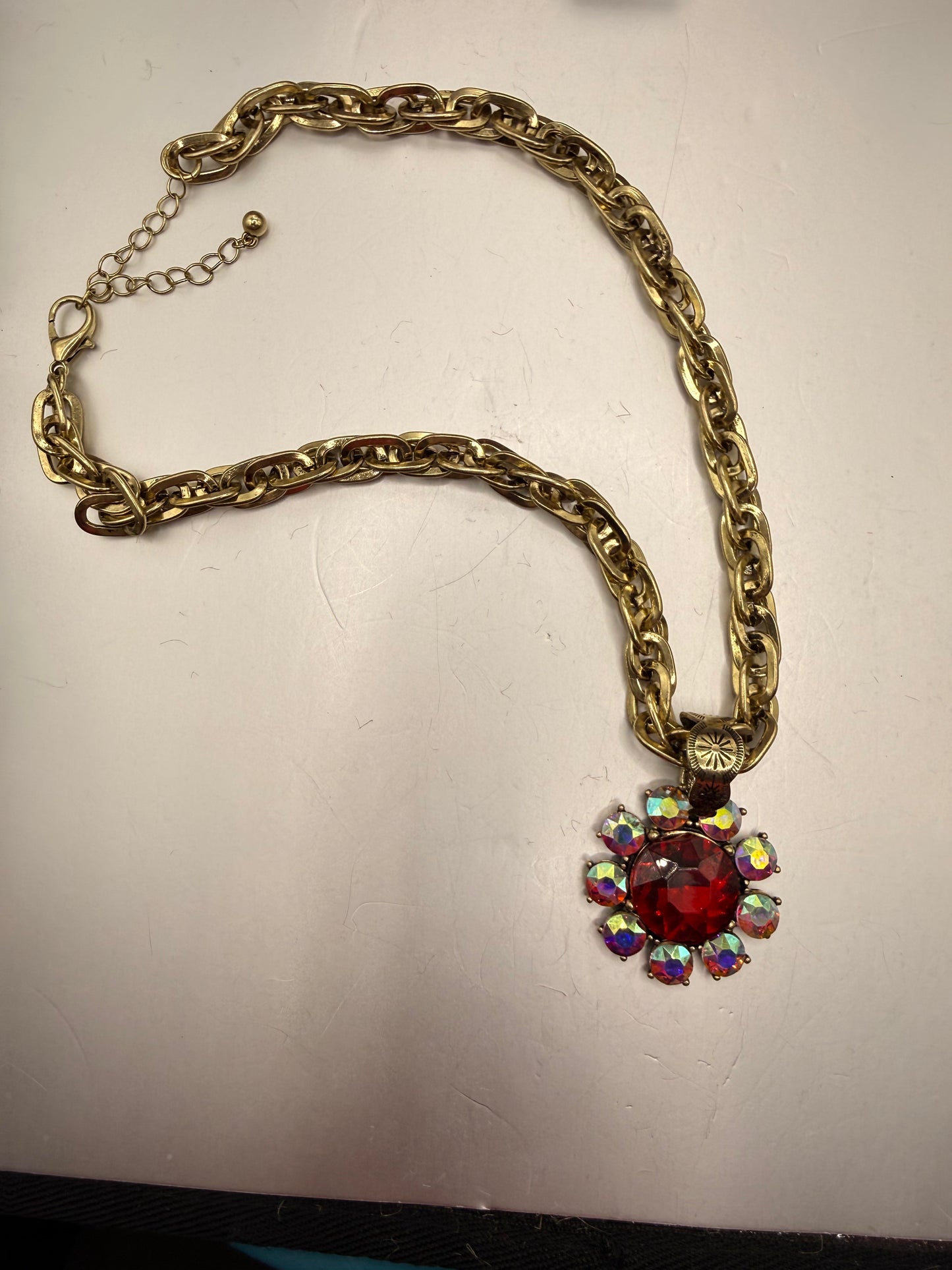 Alice Chain Flower Necklace