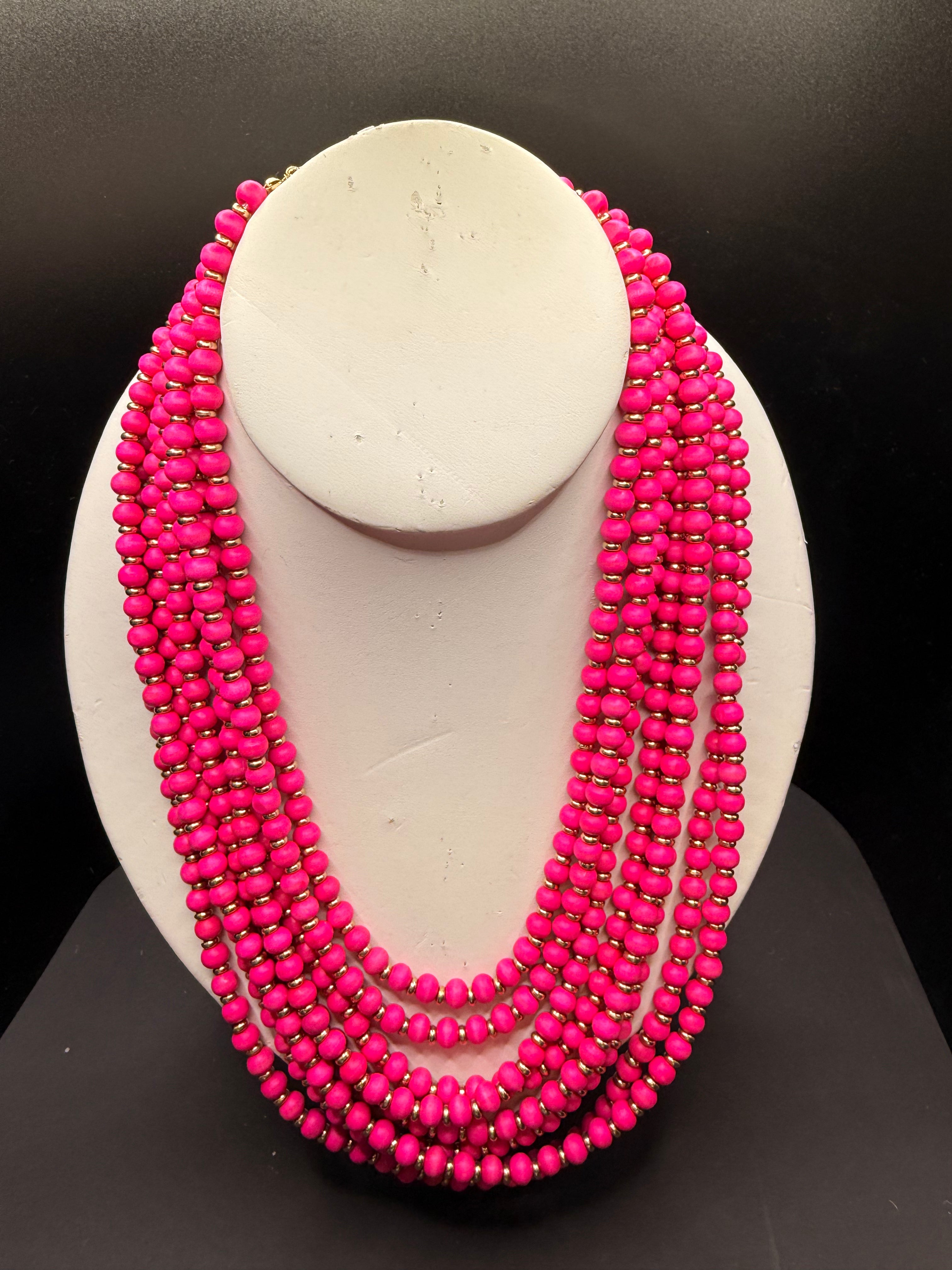 Alice mini multi strand necklace