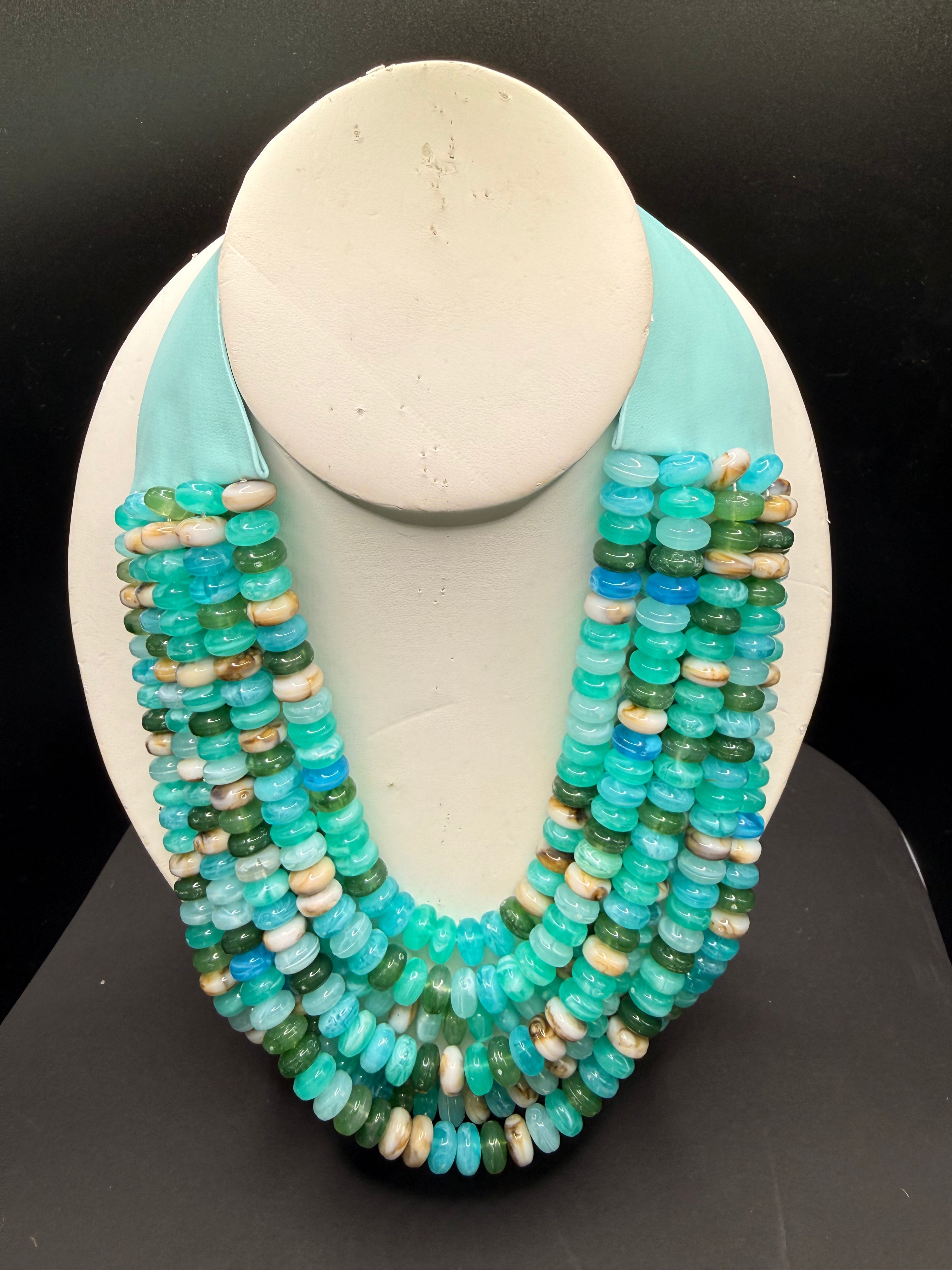 Alice mini multi strand necklace