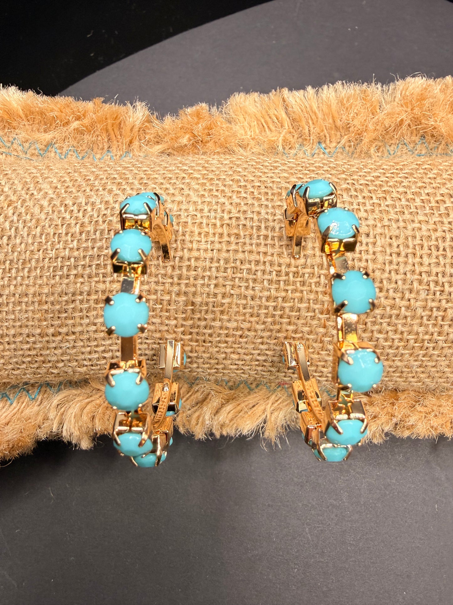 Alice Half Hoop Ears with Studs