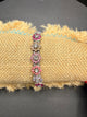 Alice floral crystal stretch bracelet