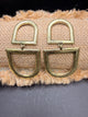 Alice large horse bit earrings