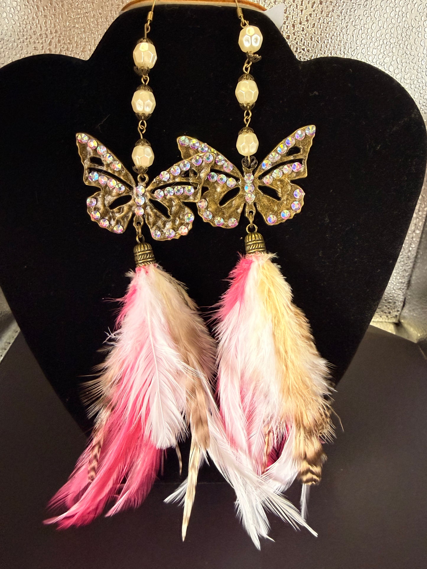A Rare Bird Butterfly Earring
