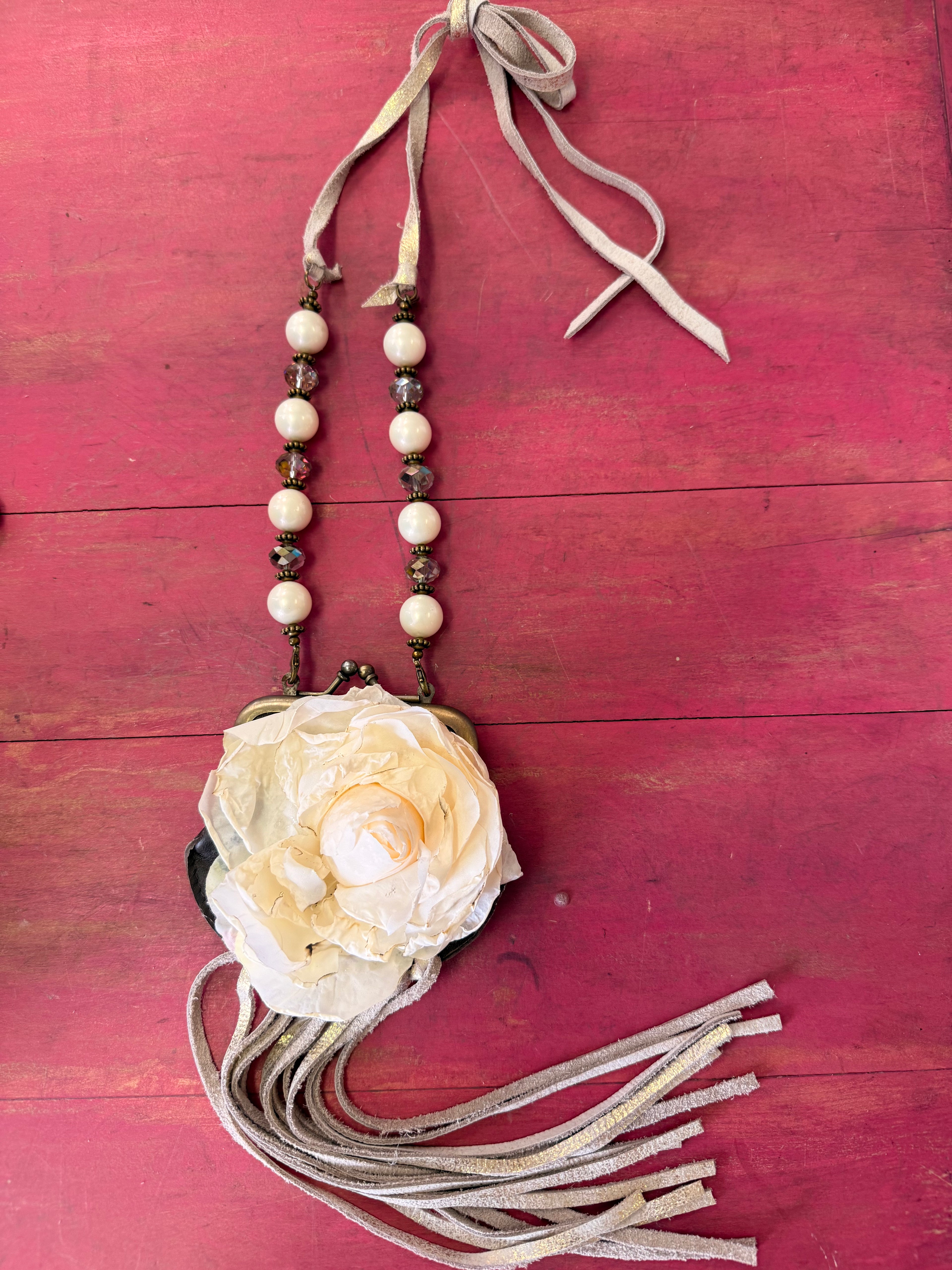 A Rare Bird Coin Purse Necklace