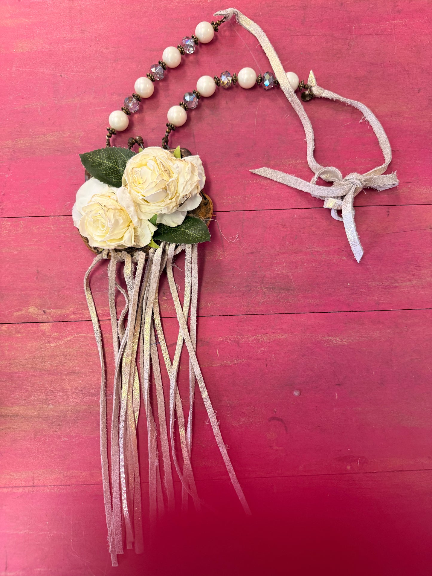 A Rare Bird Double Flower Coin Purse