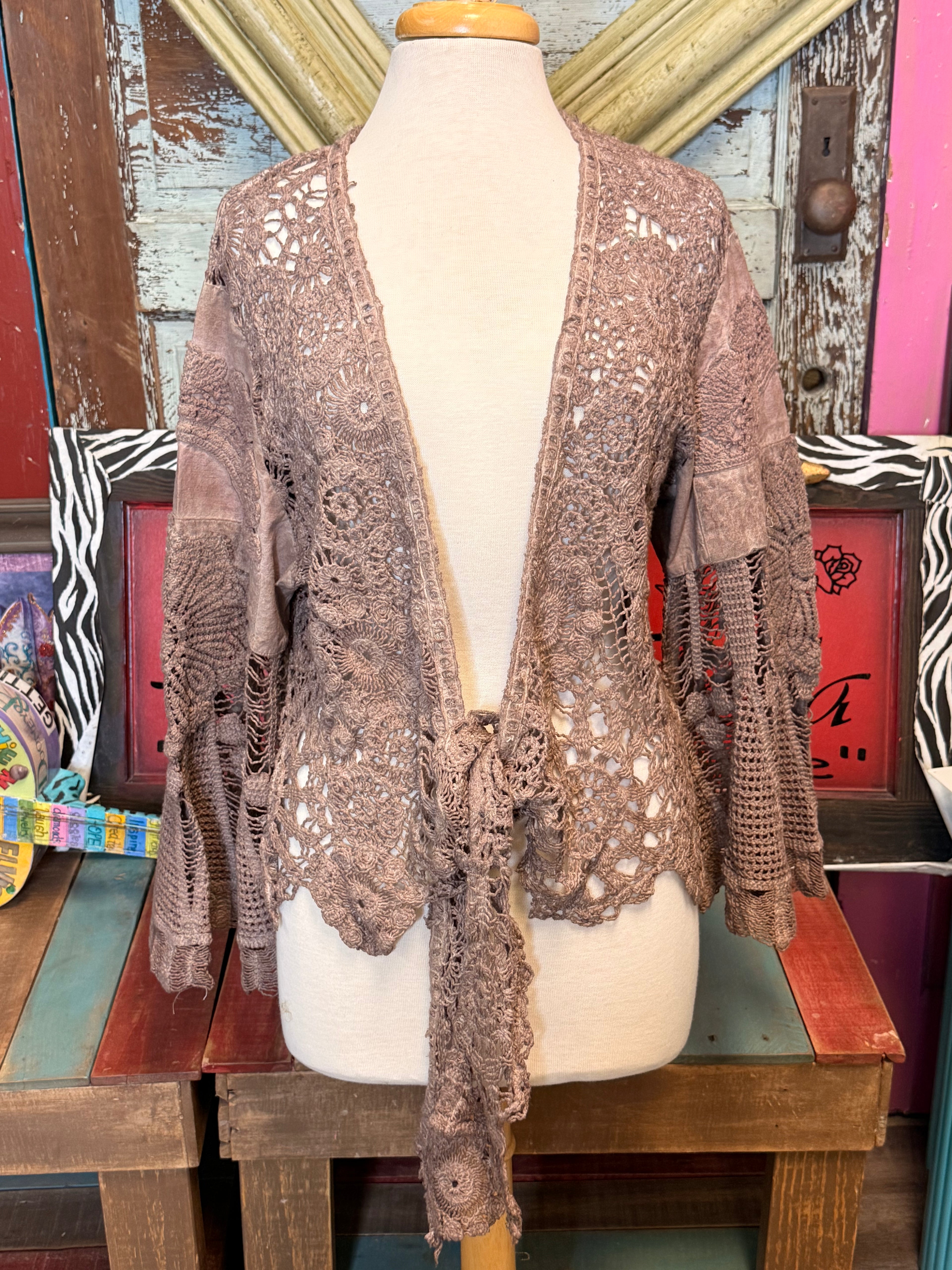 A Rare Bird Desert Rose Throw Over